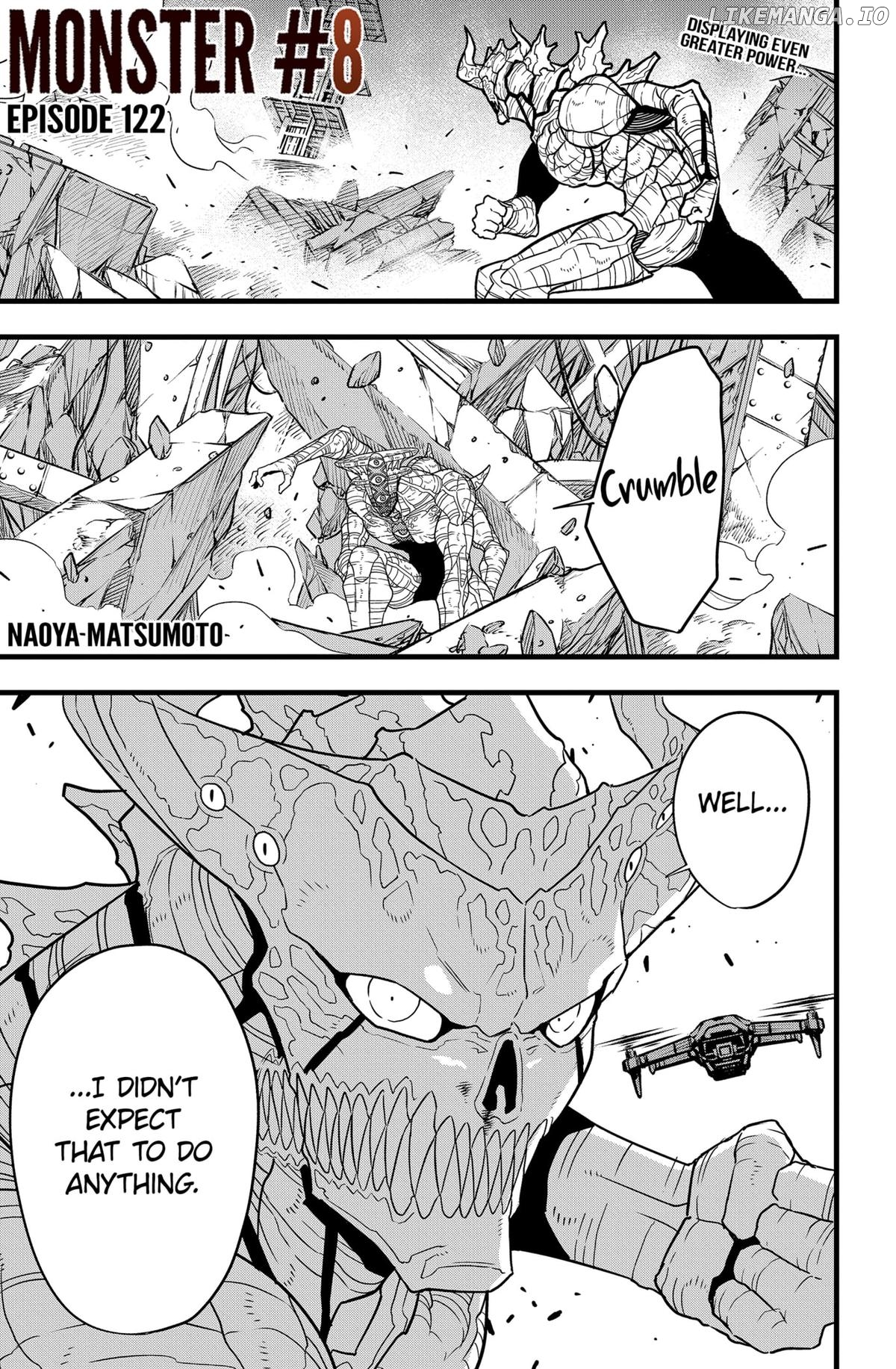 Kaiju No. 8 Chapter 122 image 01